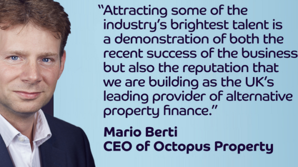 Senior appointments bolster Octopus Property following record lending period