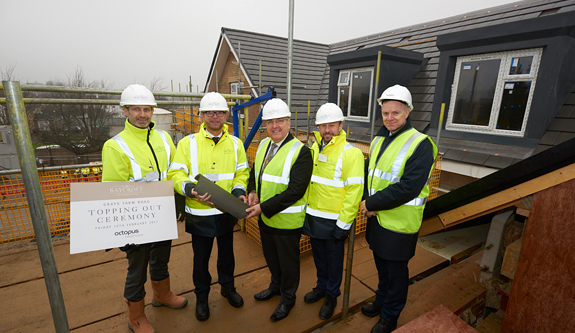 Orpington luxury care home development reaches construction milestone