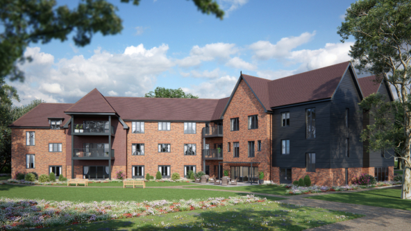 Octopus Real Estate funds purchase of land for care home and residential development in Hampshire