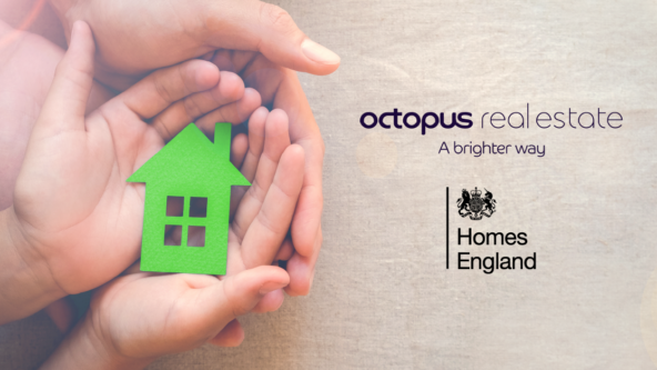 Octopus Real Estate completes £8.6m loan as part of its popular Greener Homes Alliance initiative with Homes England